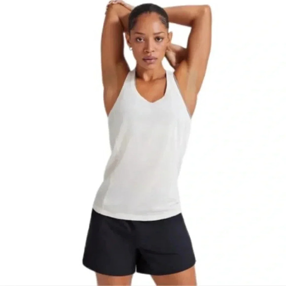 allbirds Tops - Allbirds Natural Run Tank Natural White NEW Size S